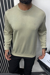 Relaxed Comfy Wear Imported Cotton Full Sleeves Men's Sweatshirt