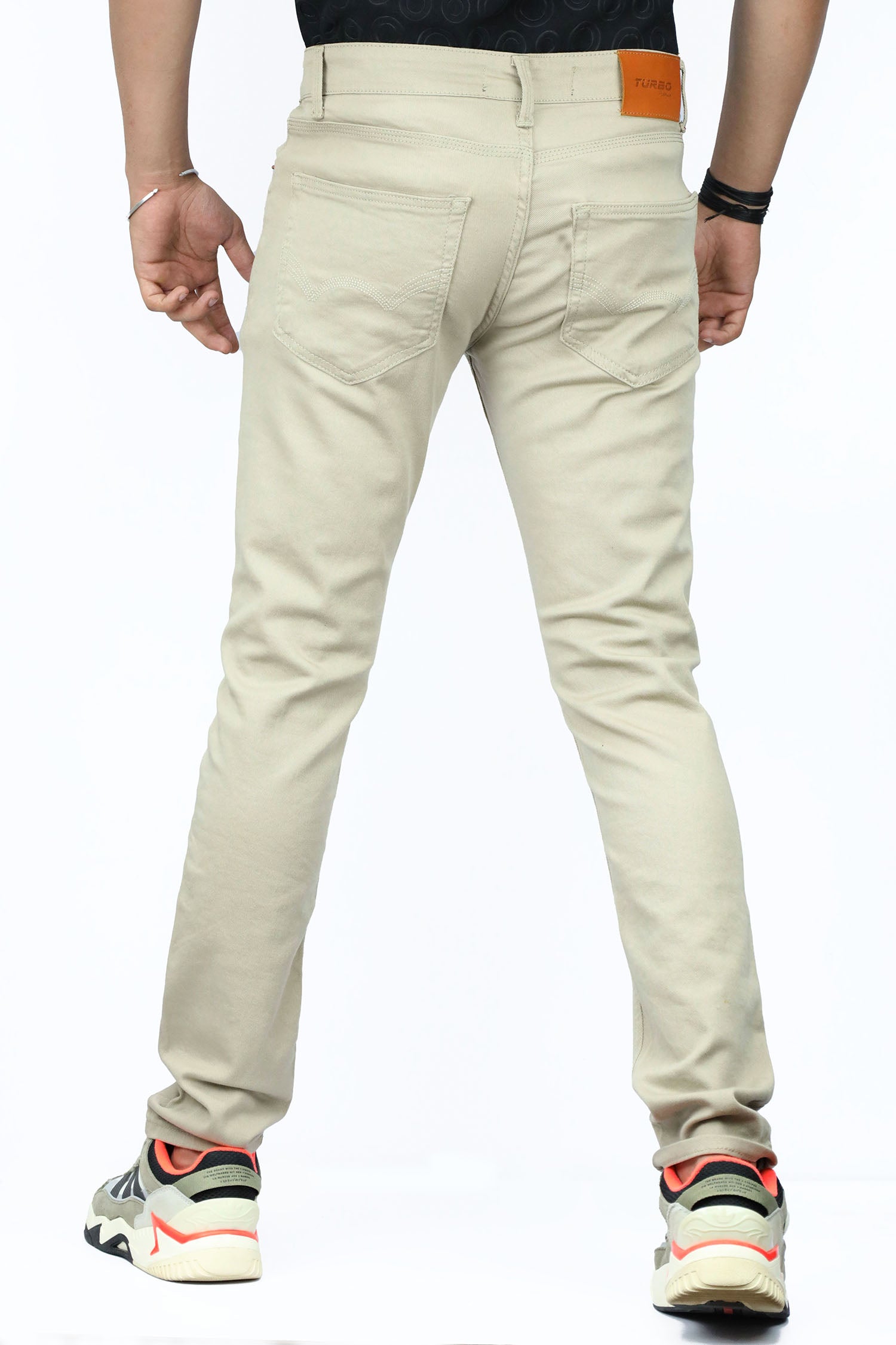 Drill Texture Men's Slim fit Cotton Pant