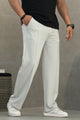 Armni Straight-Fit Imp Loose Bottom Trouser