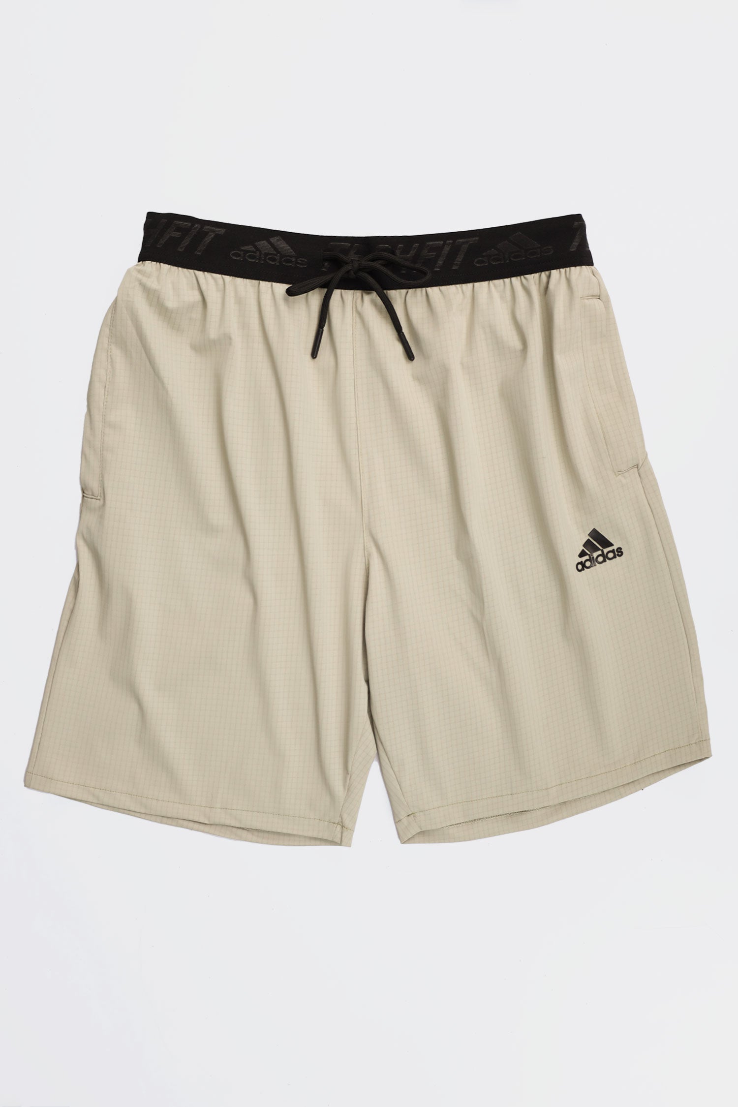 Adds Club 3-Stripes Tennis Shorts In Beige