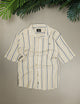 Turbo Patterned Lining Style Casual Shirt