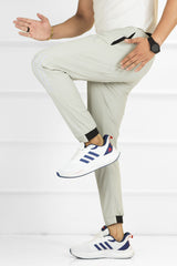 Adds Alpha Strength Micro Premium Sportswear Trouser In Beige