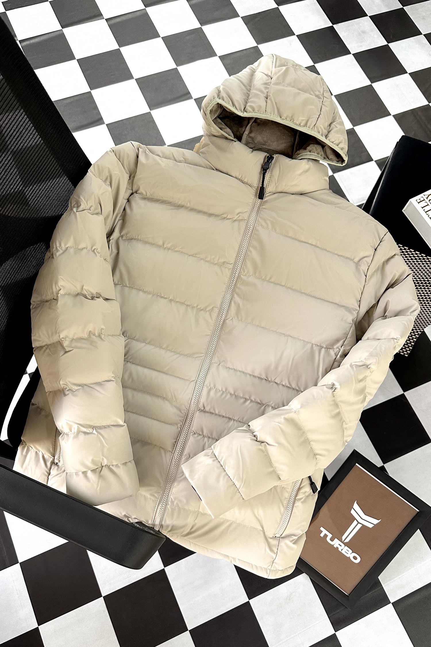 Classic Winter Down Hooded Bubble Padded Imported Puffer Jacket