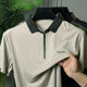 Turbo Dubilo Zipper Imp Silk Polo Shirt