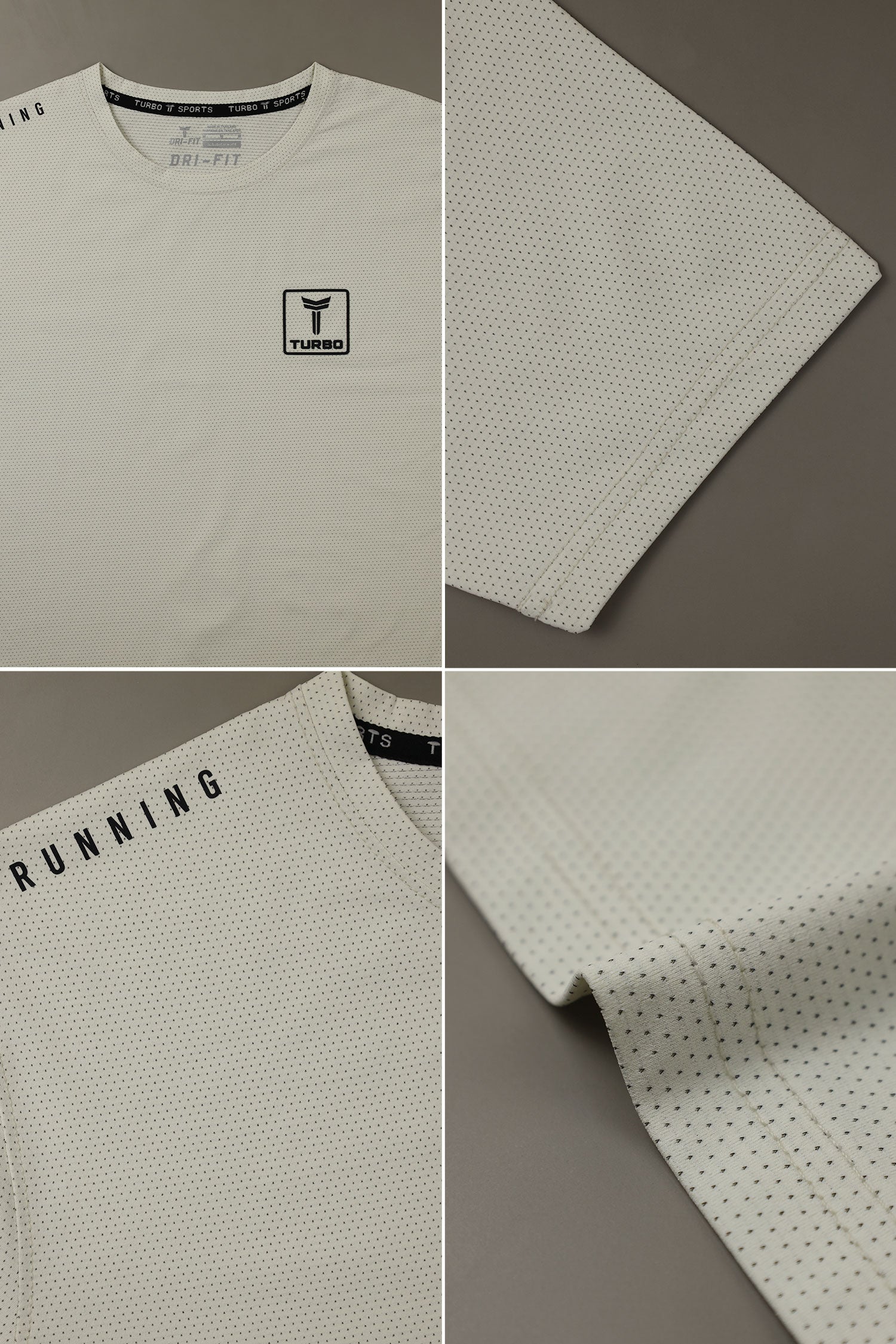 Turbo 'Aero-Flow' Perforated Running Dry-Fit Tee