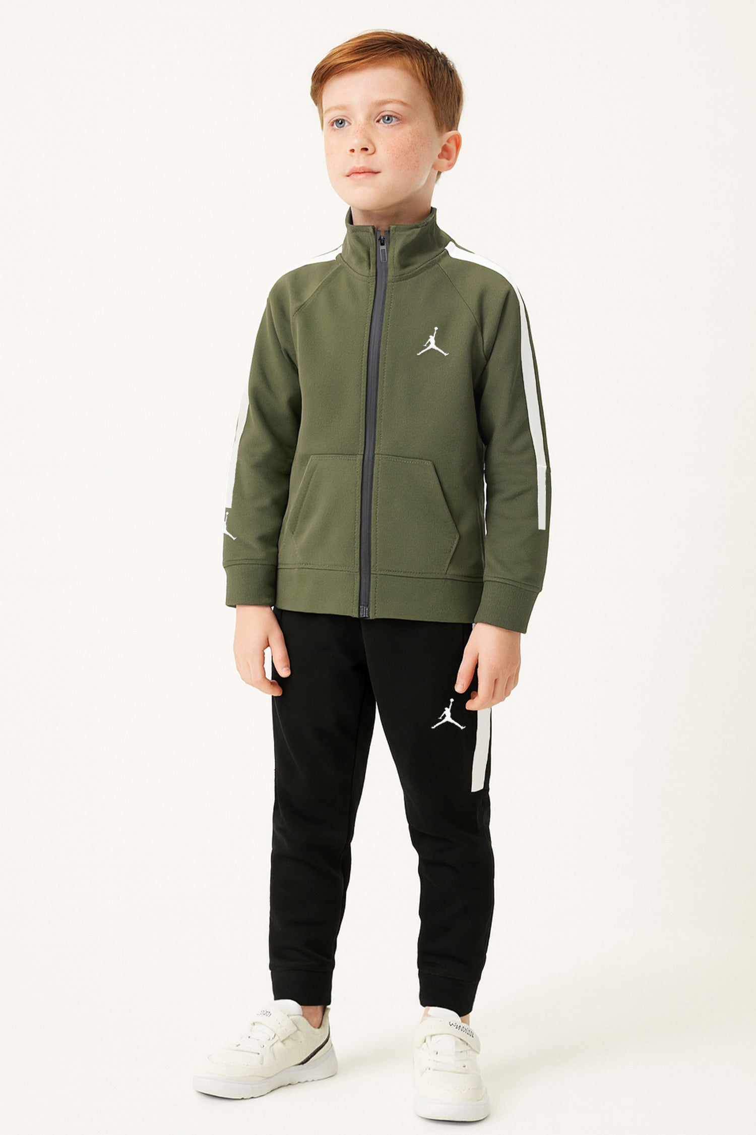 Jrdn Jumpman Signature Slogan Unisex Younger Kids Tracksuit