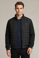 Polo R/L Beaton Quilted Imported Parashot Puffer Jacket In Black