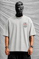 Turbo Sunny Edit Heavyweight Oversize Men's Tee In Slate Grey