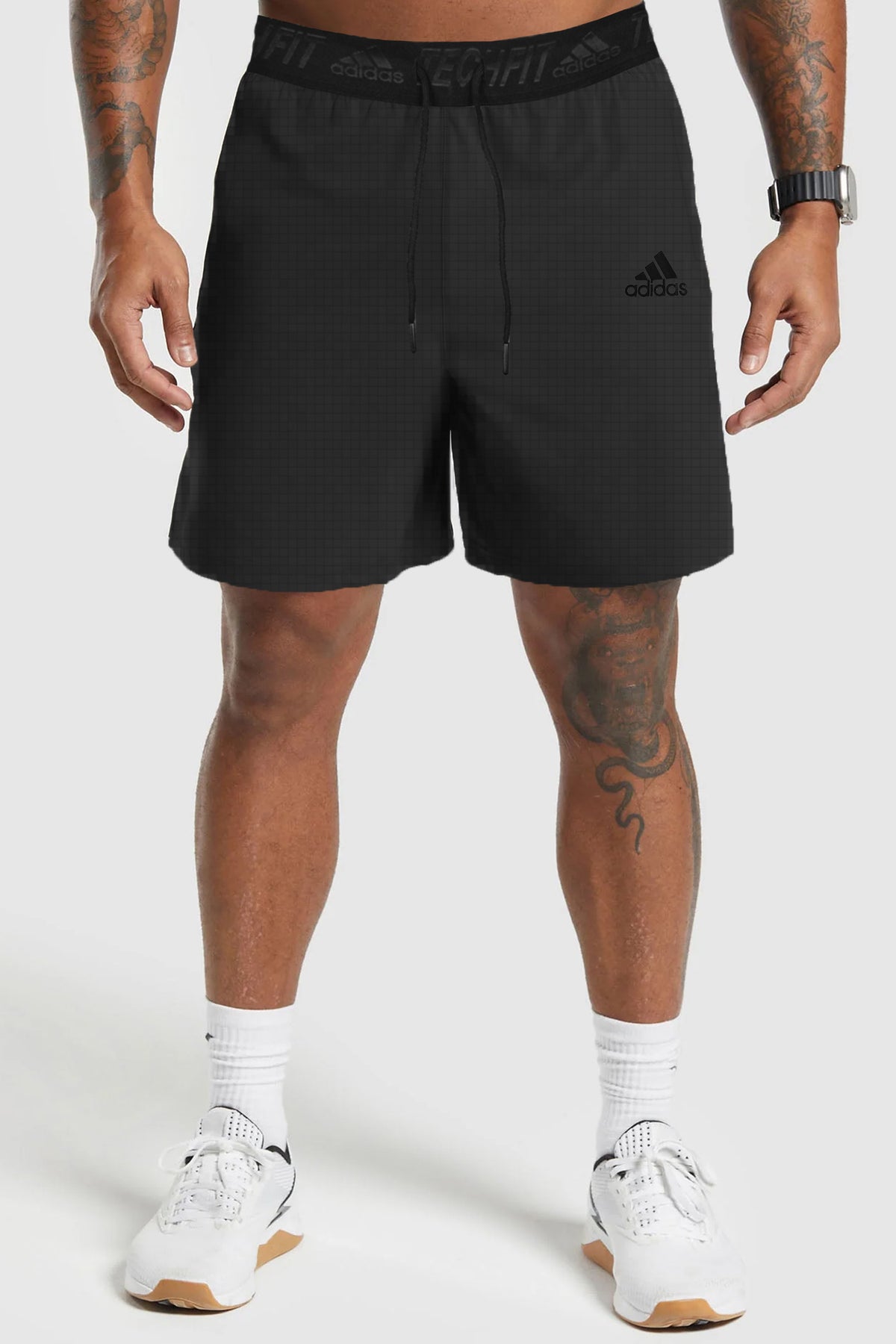 Adds Club 3-Stripes Tennis Shorts In Black