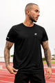 Skchr Activewear Essential Imp Dry-Fit Tee In Black