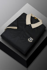Turbo Summer Comfort Men's Polo Shirt In Black