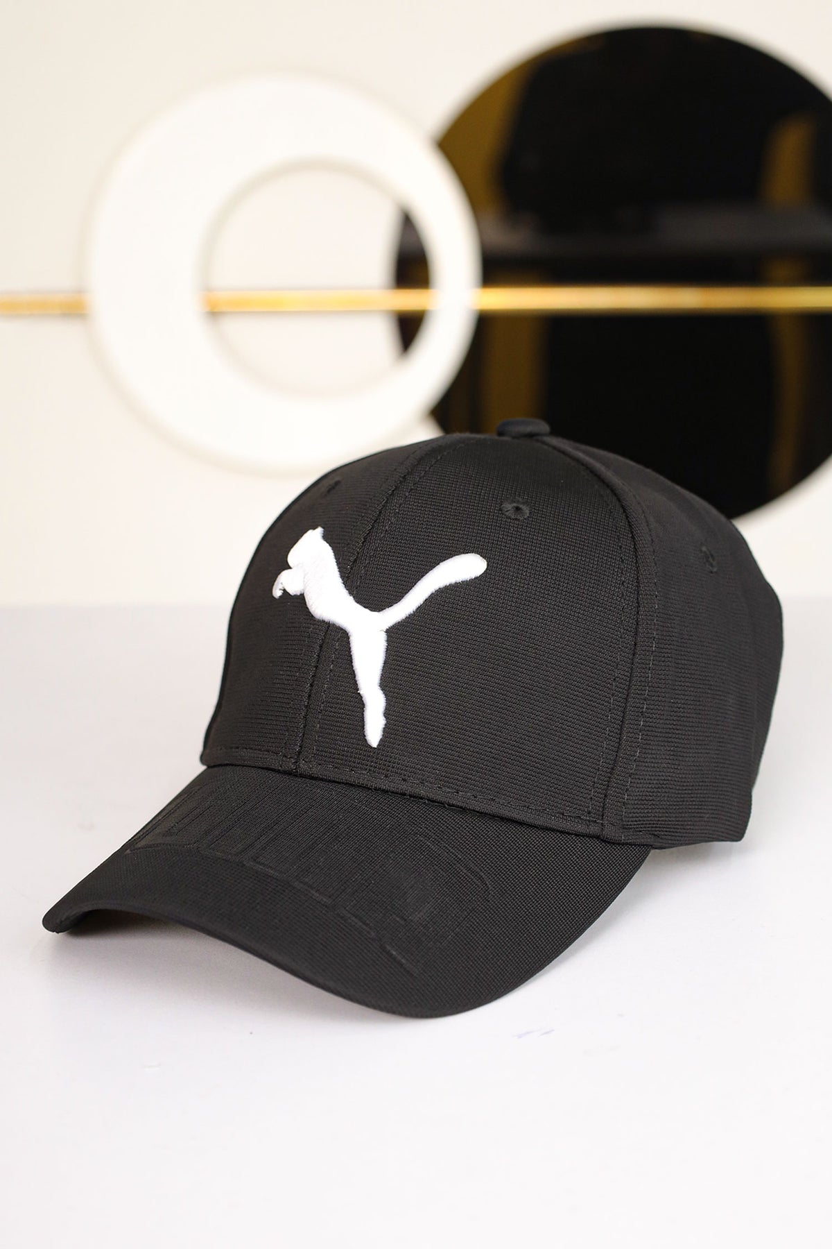 Pma Evercat Stretch Fit Imp Polyester Cap In Black