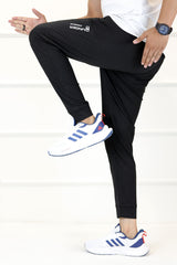 Undr Armr Engineered Elastic Sportswear Trouser in Black