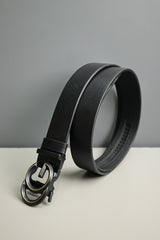 G Metal Alloy Automatic Buckle Branded Belt
