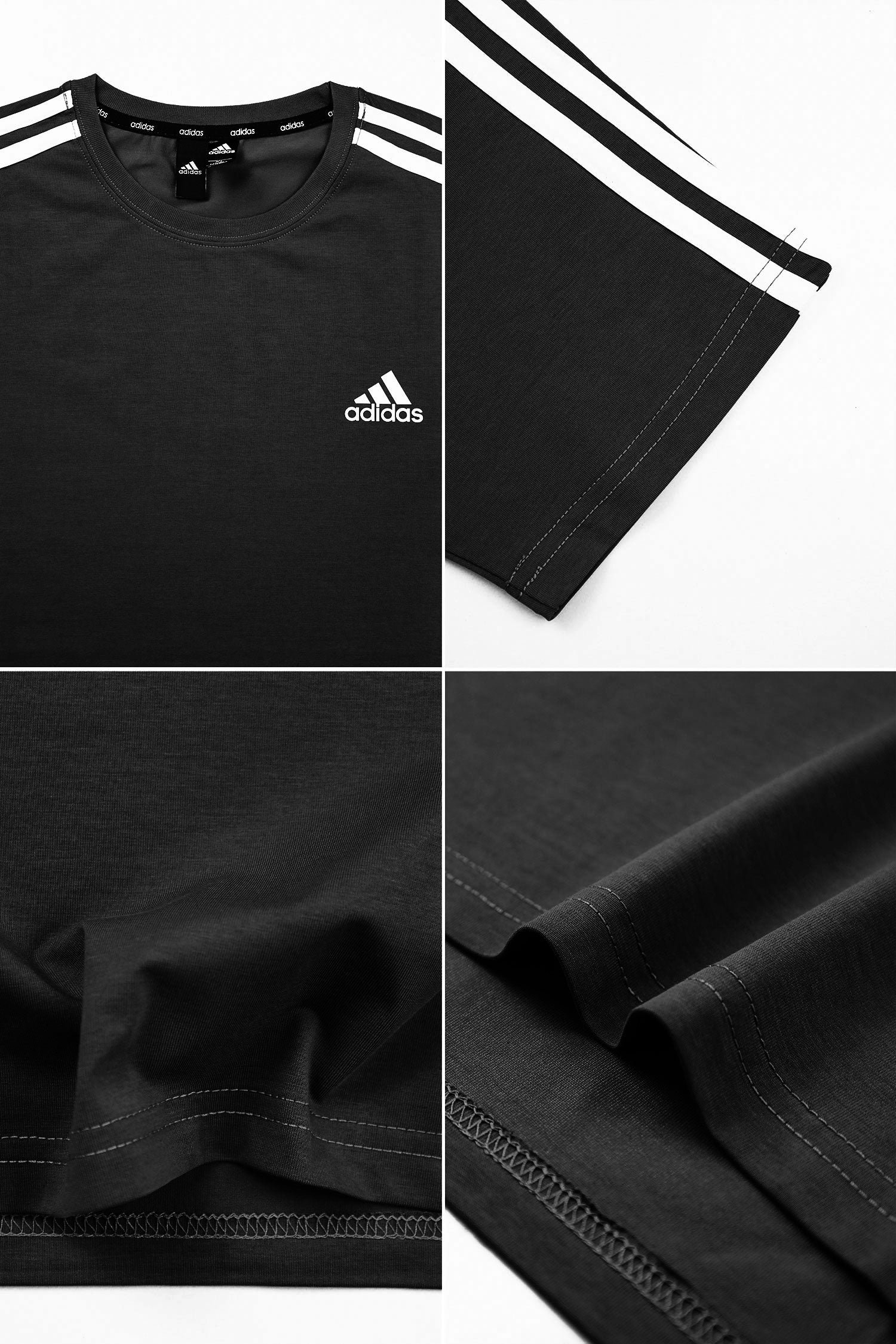 Adds Essentials Classic Strips Round Neck T-Shirt