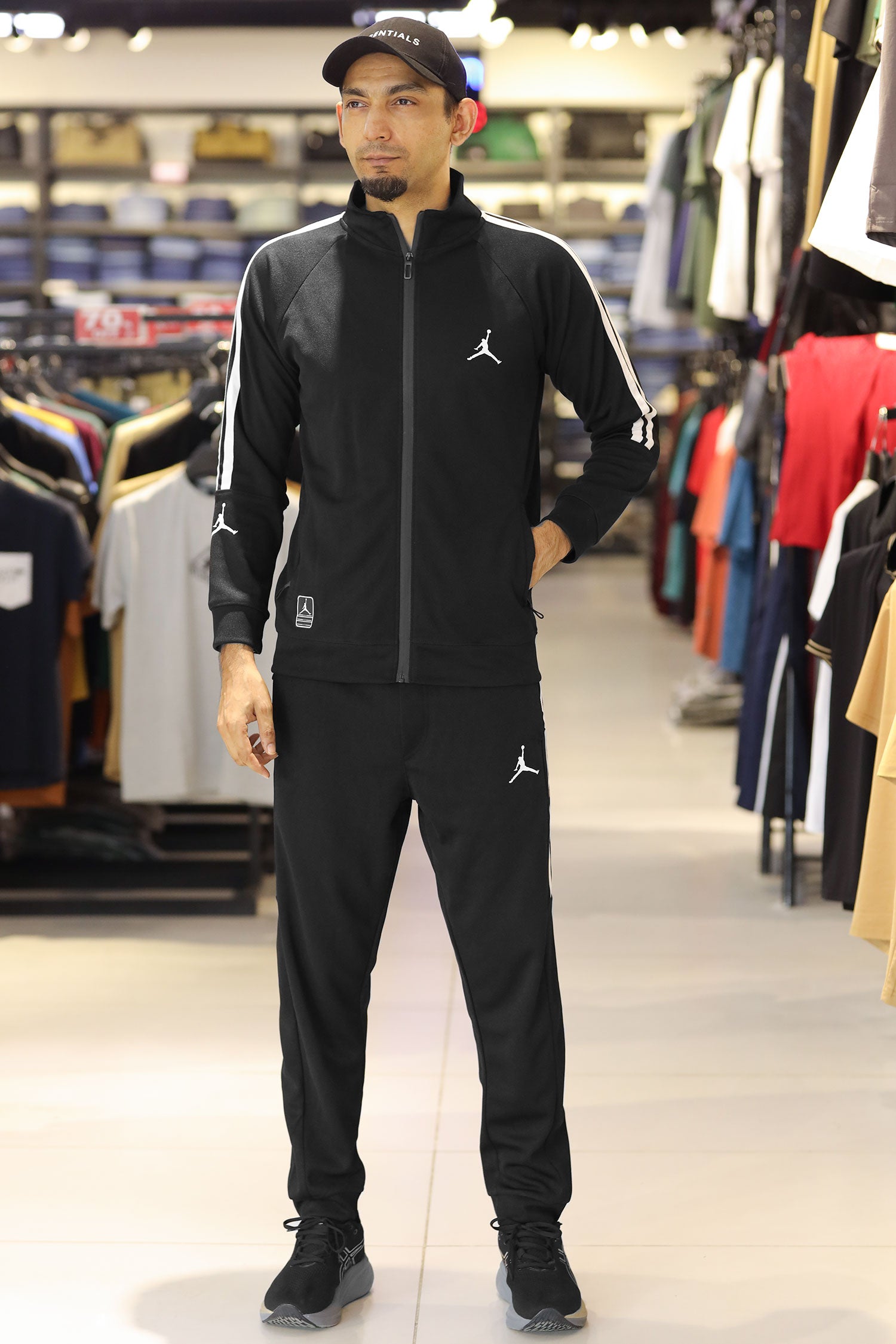 Jrdn Jumpman Signature Slogan Zipper Tracksuit