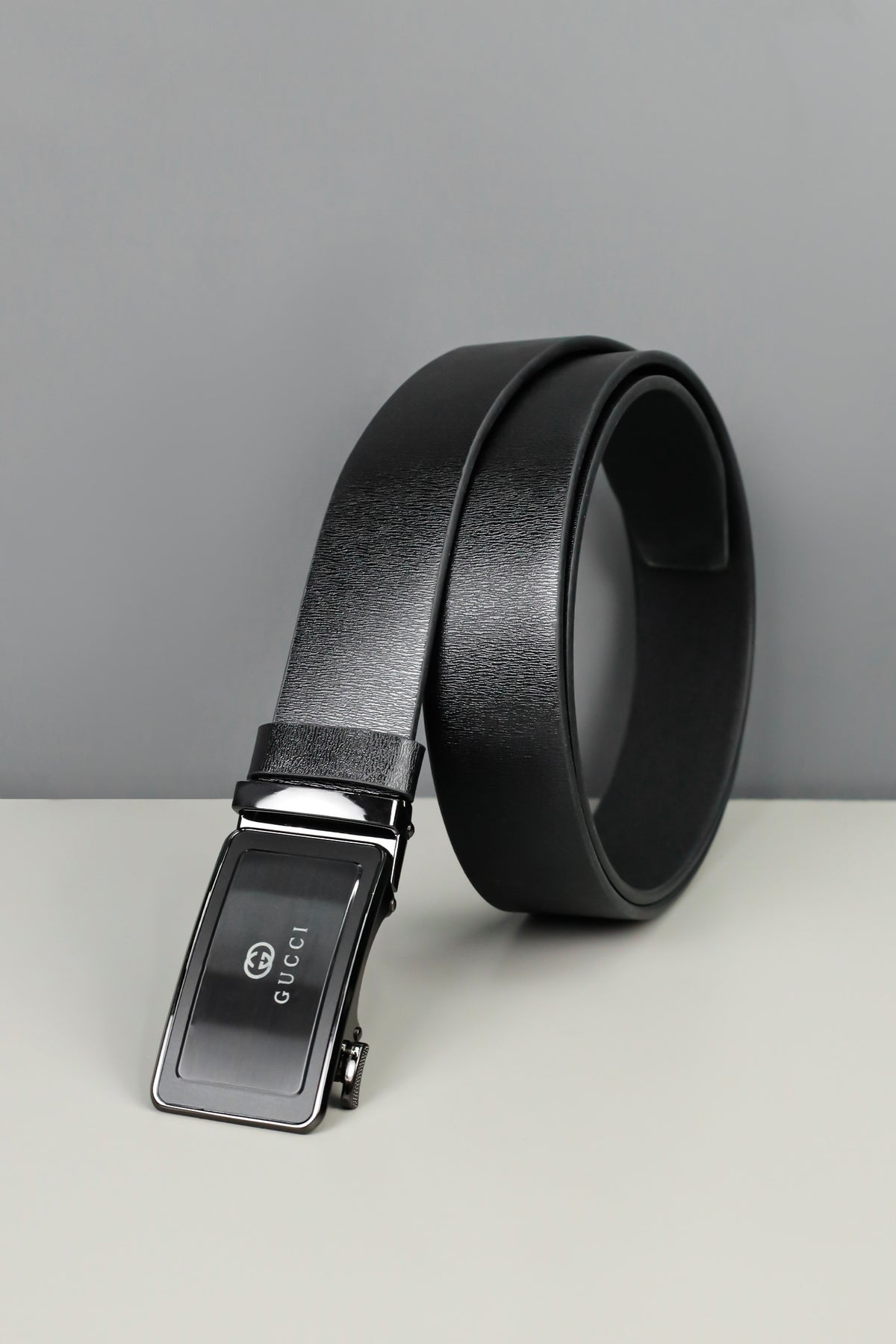 G Metal Alloy Automatic Buckle Branded Belt