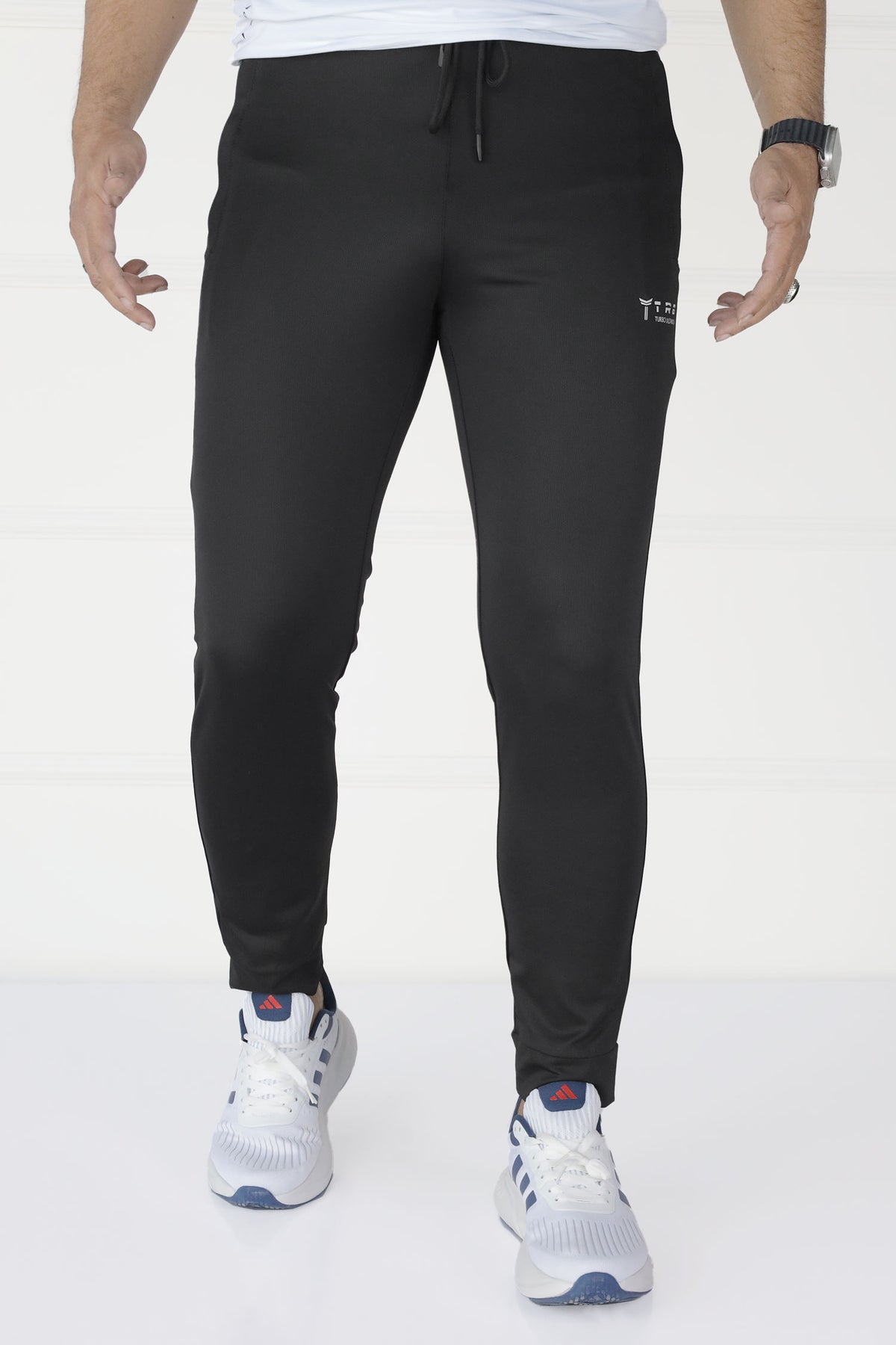 Turbo Gym King Active Men's Dryfit Trouser In Black