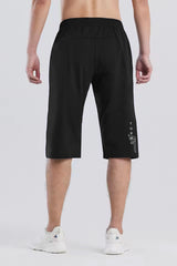 Turbo 'The Voyager' All-Terrain Dry-Fit Men's Shorts In Black