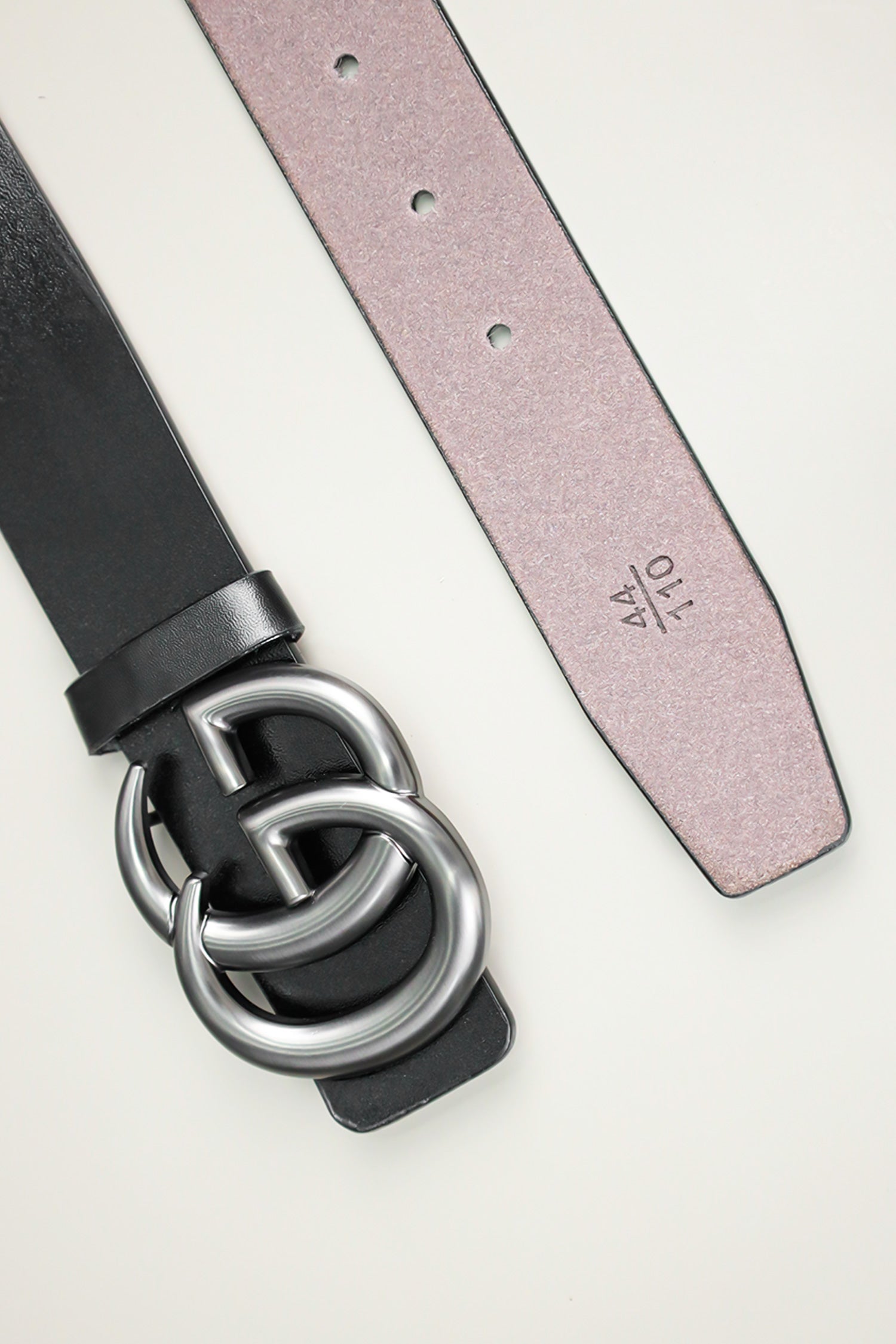 G Metal Alloy Automatic Buckle Branded Belt