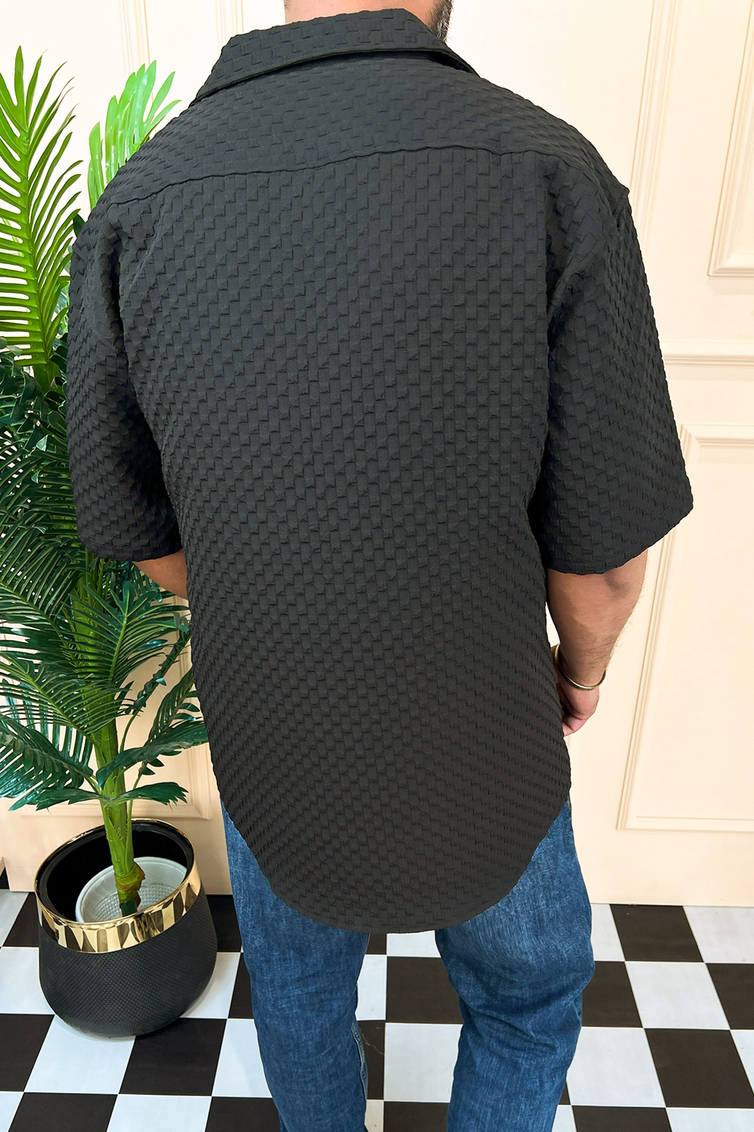 Turbo Popcorn Cuba Waffle Casual Shirt