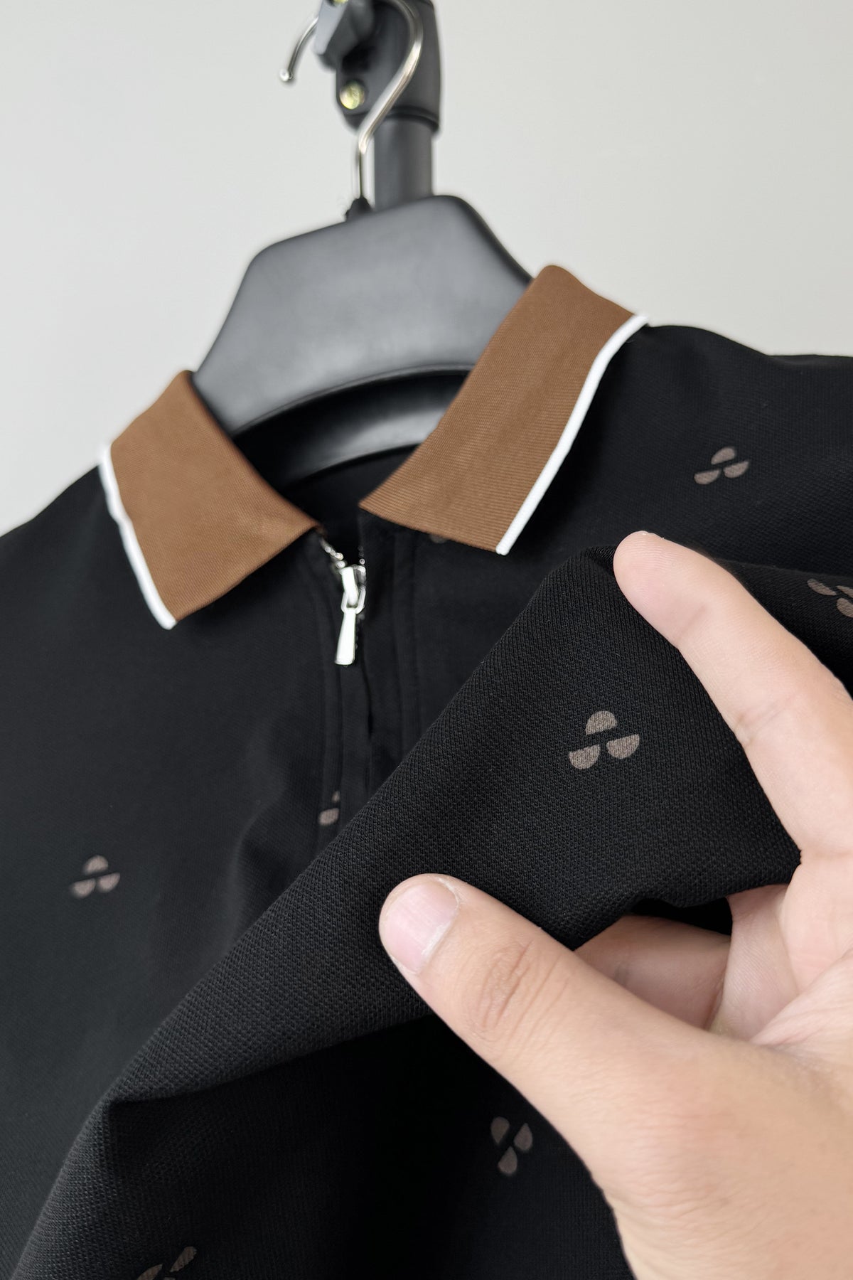 Turbo Mesmirizing Classic Men's Polo Shirt In Black
