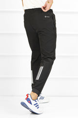 Adds Knitted Essential Micro Premium Sportswear Trouser In Black