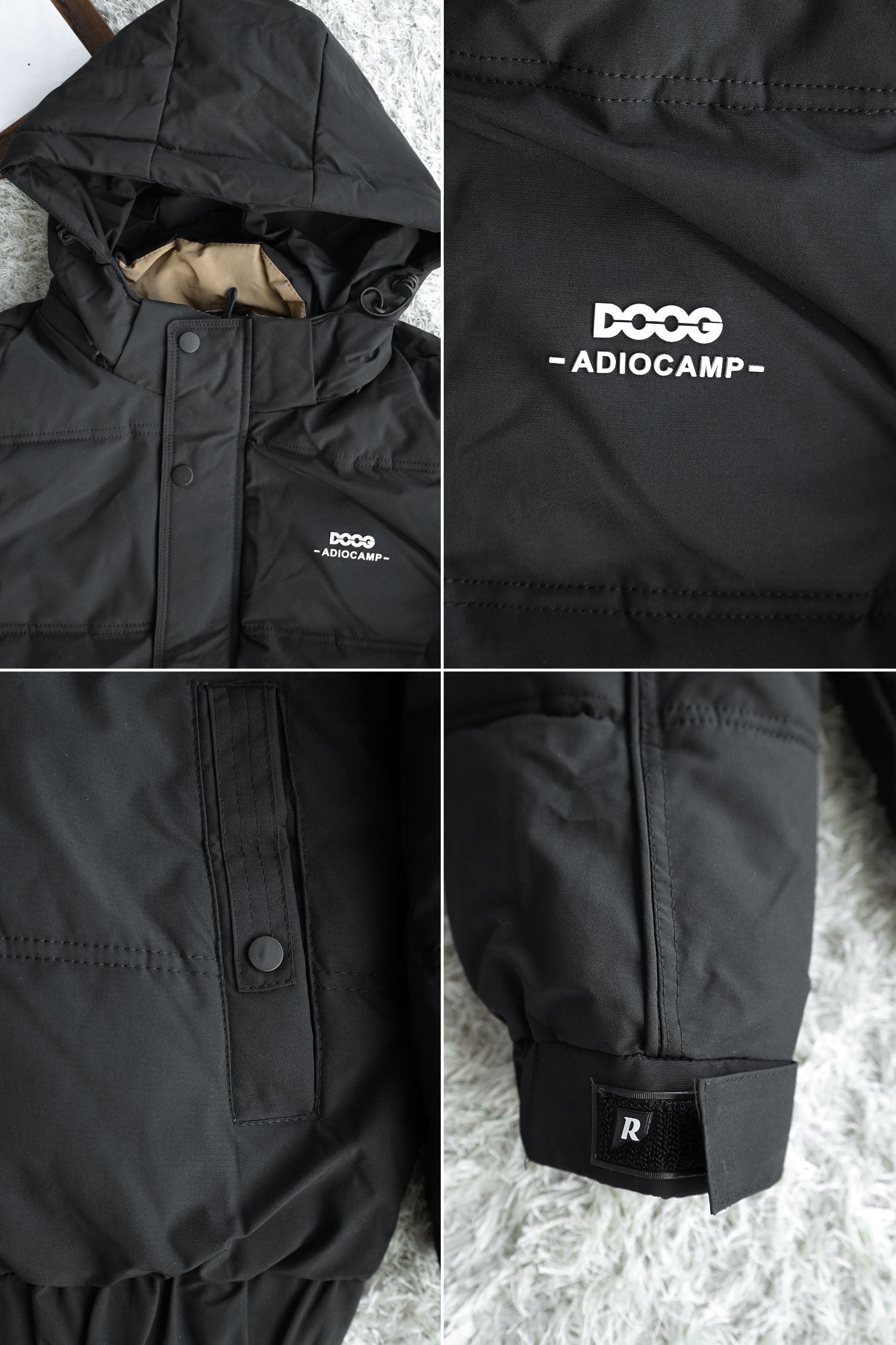 Camping Removable Sleeves Imported Puffer Jacket