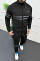 Nke Dual Line Signature Full Zipper Tracksuit