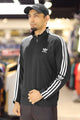 Adds 3-Stripes Signature Men Zipper Upper In Black