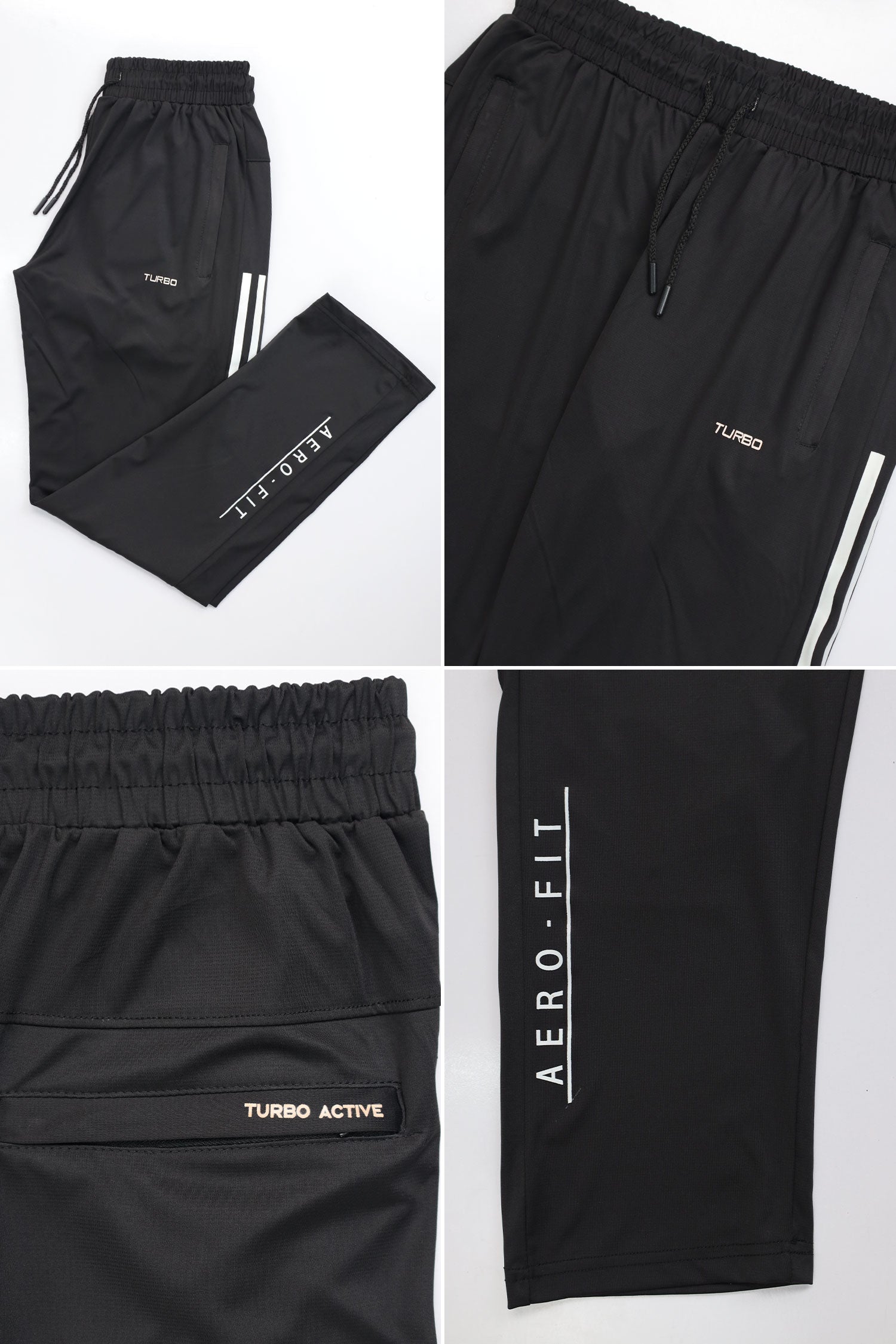 Turbo 'Aero-Fit' Performance Series Men's Dryfit Trouser