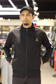 Jrdn Team Flight Training Men Zipper Upper  In Black