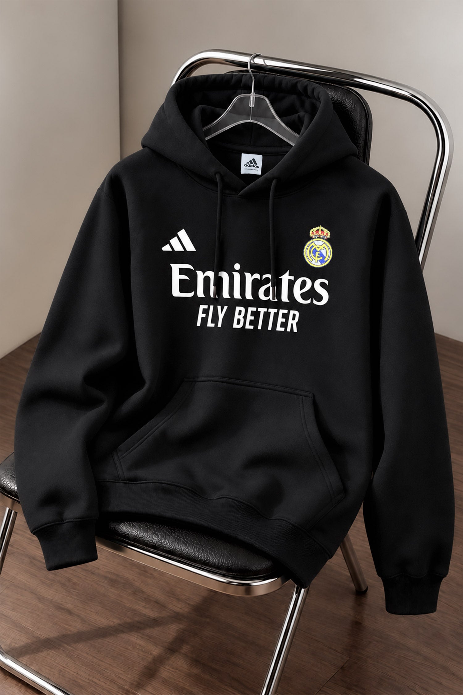 Adds Real Madrid "Emirates Fly Better" Men's Hoodie