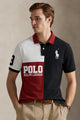 Plo Rph Classic Fit Multi-Colour Men's Polo Shirt In Black