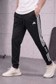 Adds Premium Men’s Athletic Dry-Fit Trouser In Black