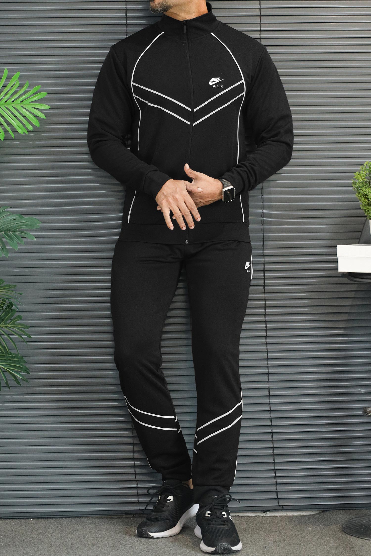 Nke Air Wind-Runner Zipper Men's Co-Ord Set