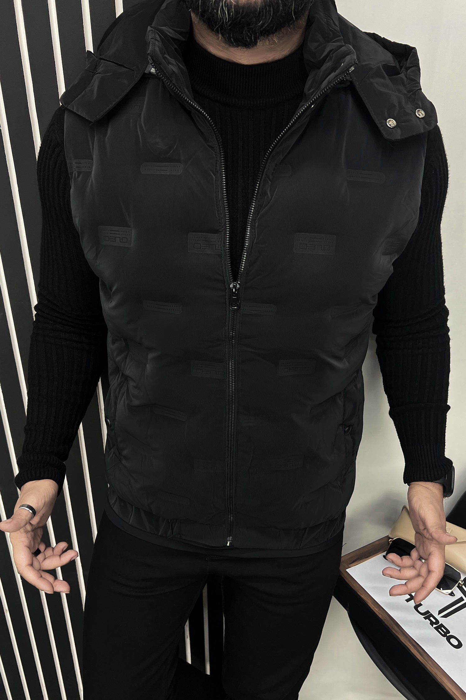 Trendy Bubble Quilted Imported Men's Gilet