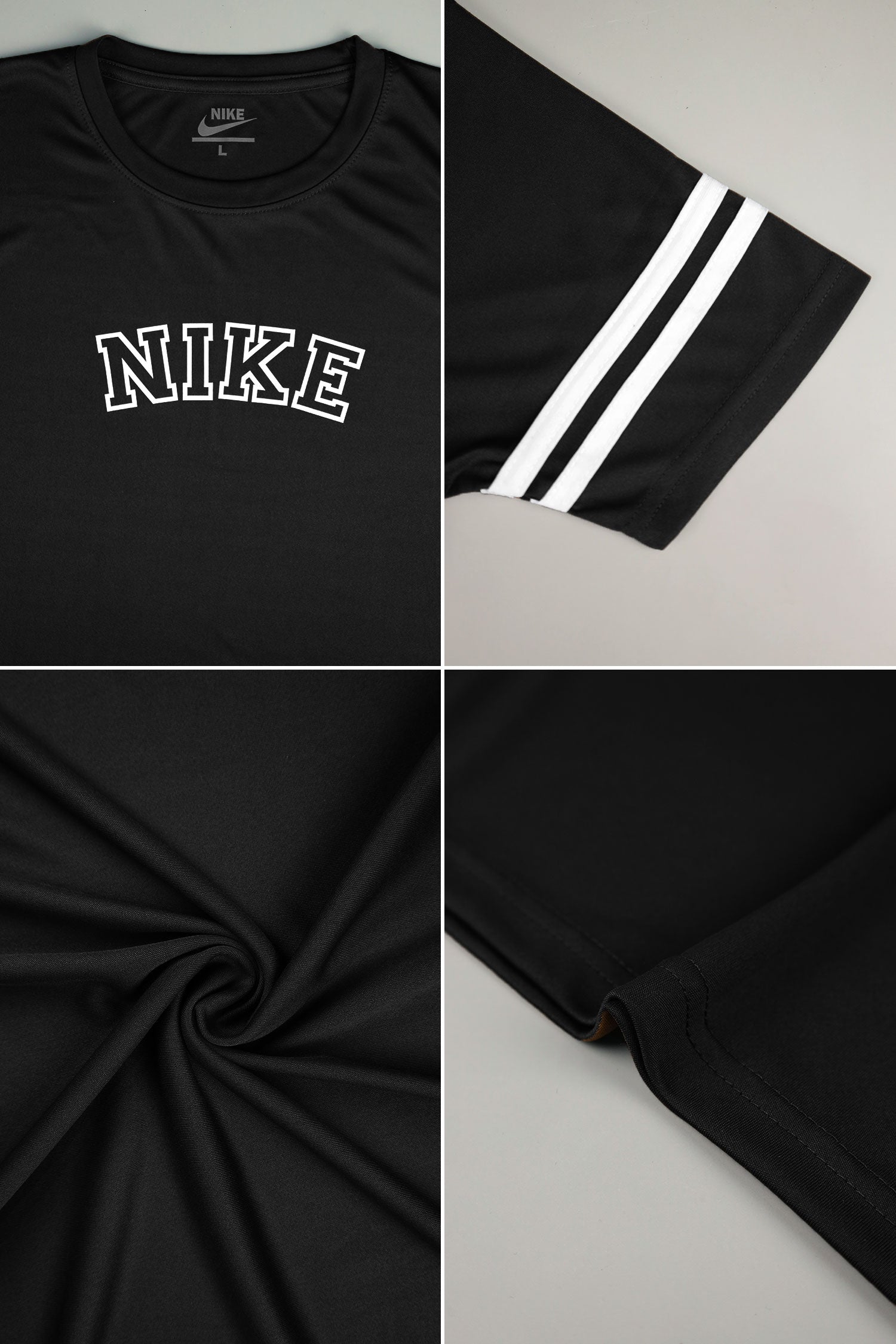 Nke Power Stretch Quick-Dry Round Neck T-Shirt