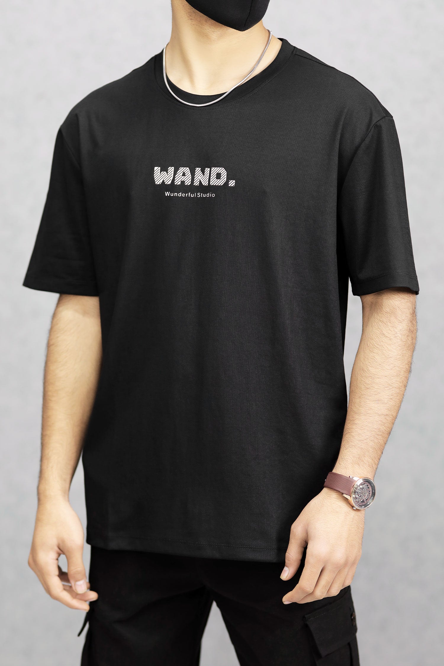 Wunderful Studio Imported Crew Neck T-Shirt