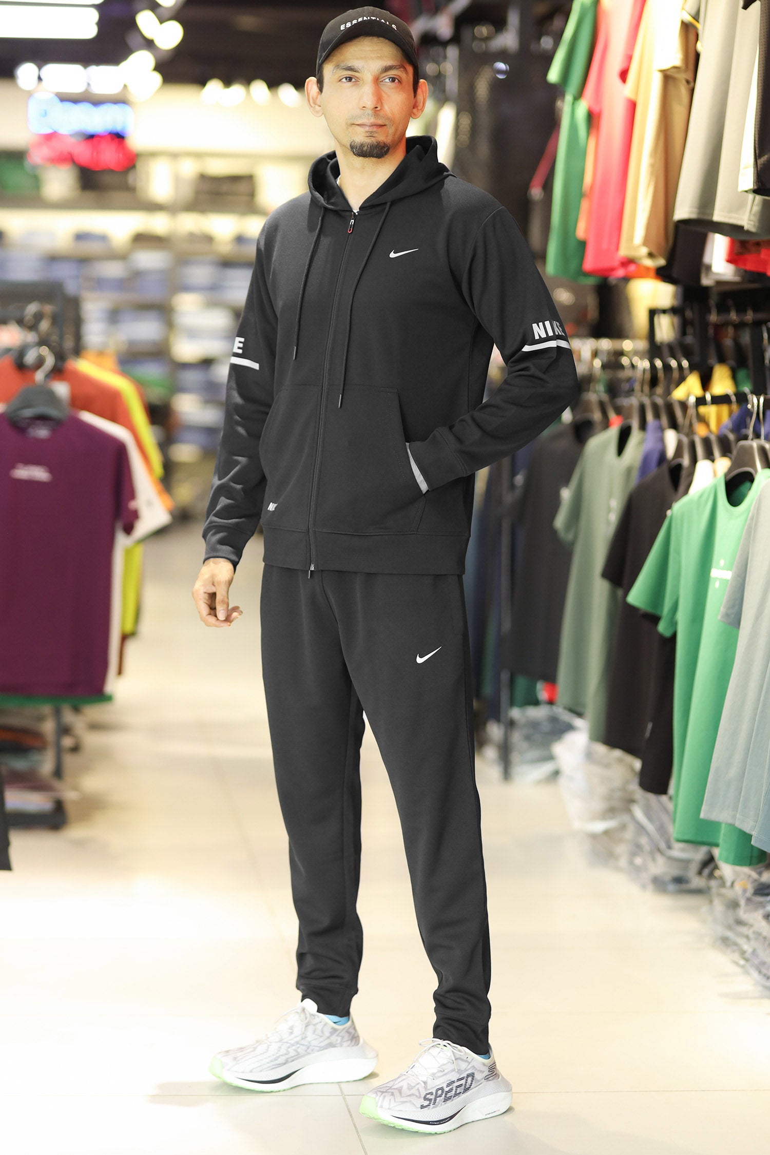 Nke Urban Edge Slim-Fit Hoodie Zipper Tracksuit