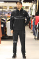 Nke Dual Line Signature Full Zipper Tracksuit