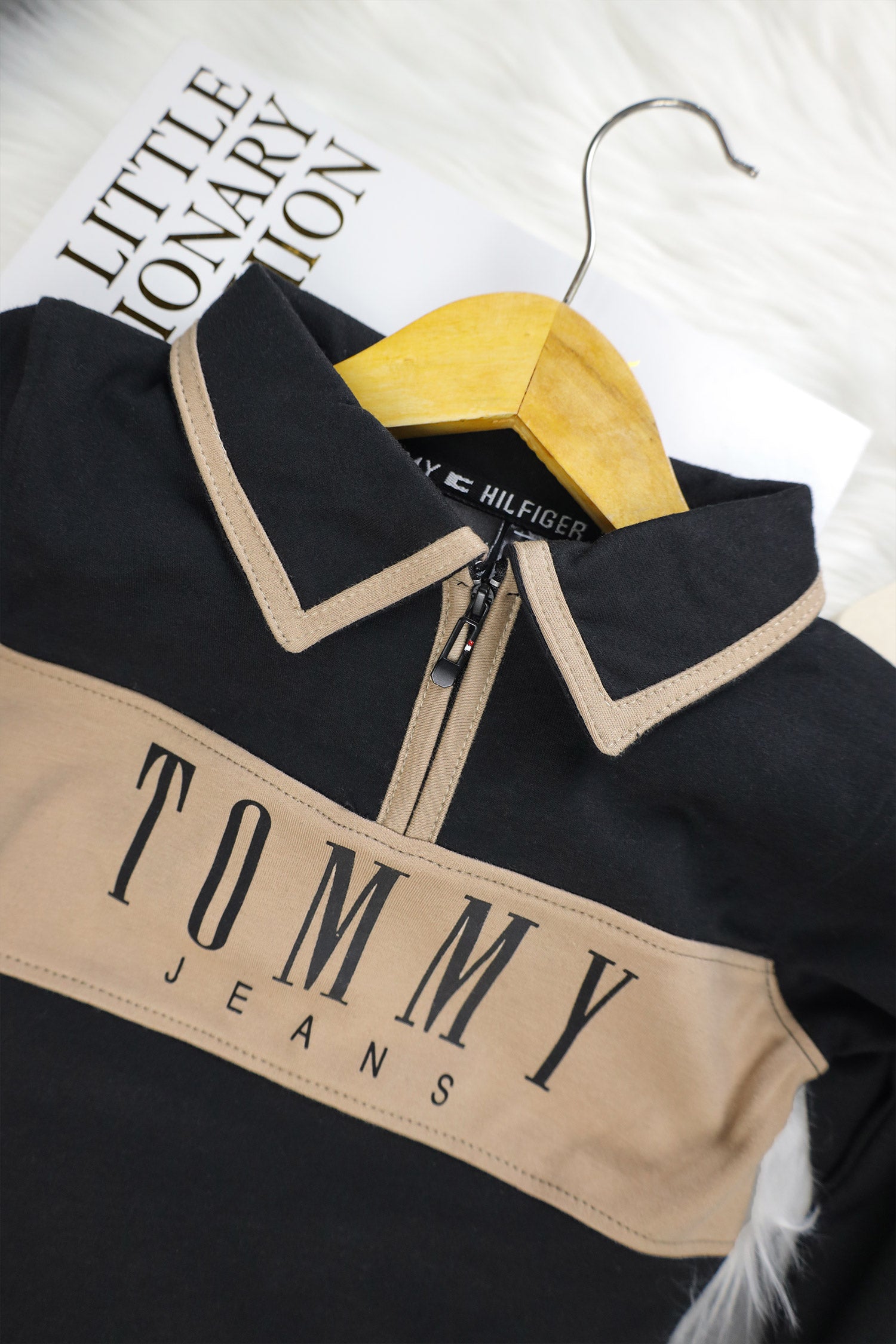 Tomy Hilfiger Varsity Coller Style Unisex Kids SweatShirt