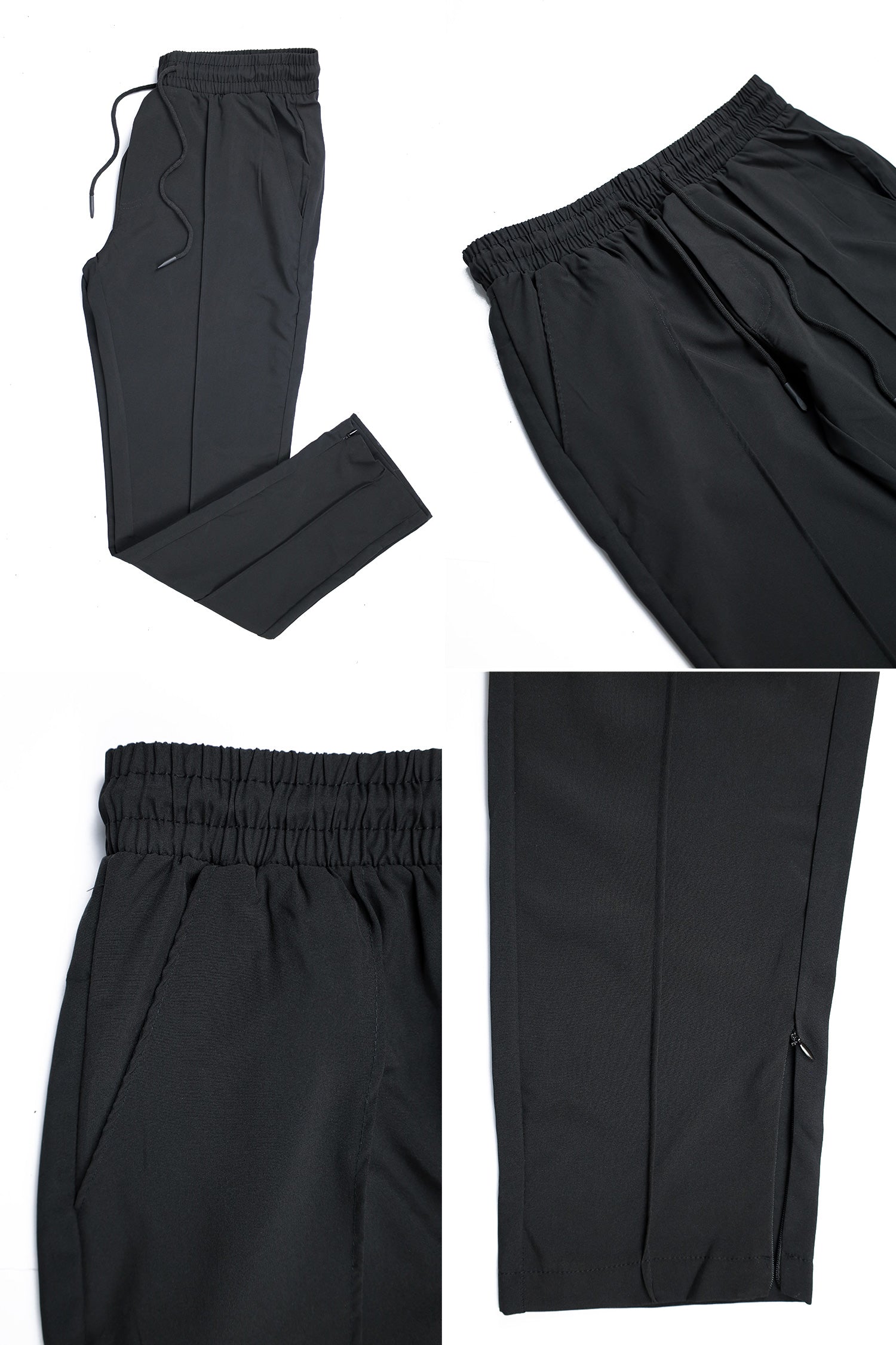 Turbo Micron Swift-Line Panel Trouser In Black