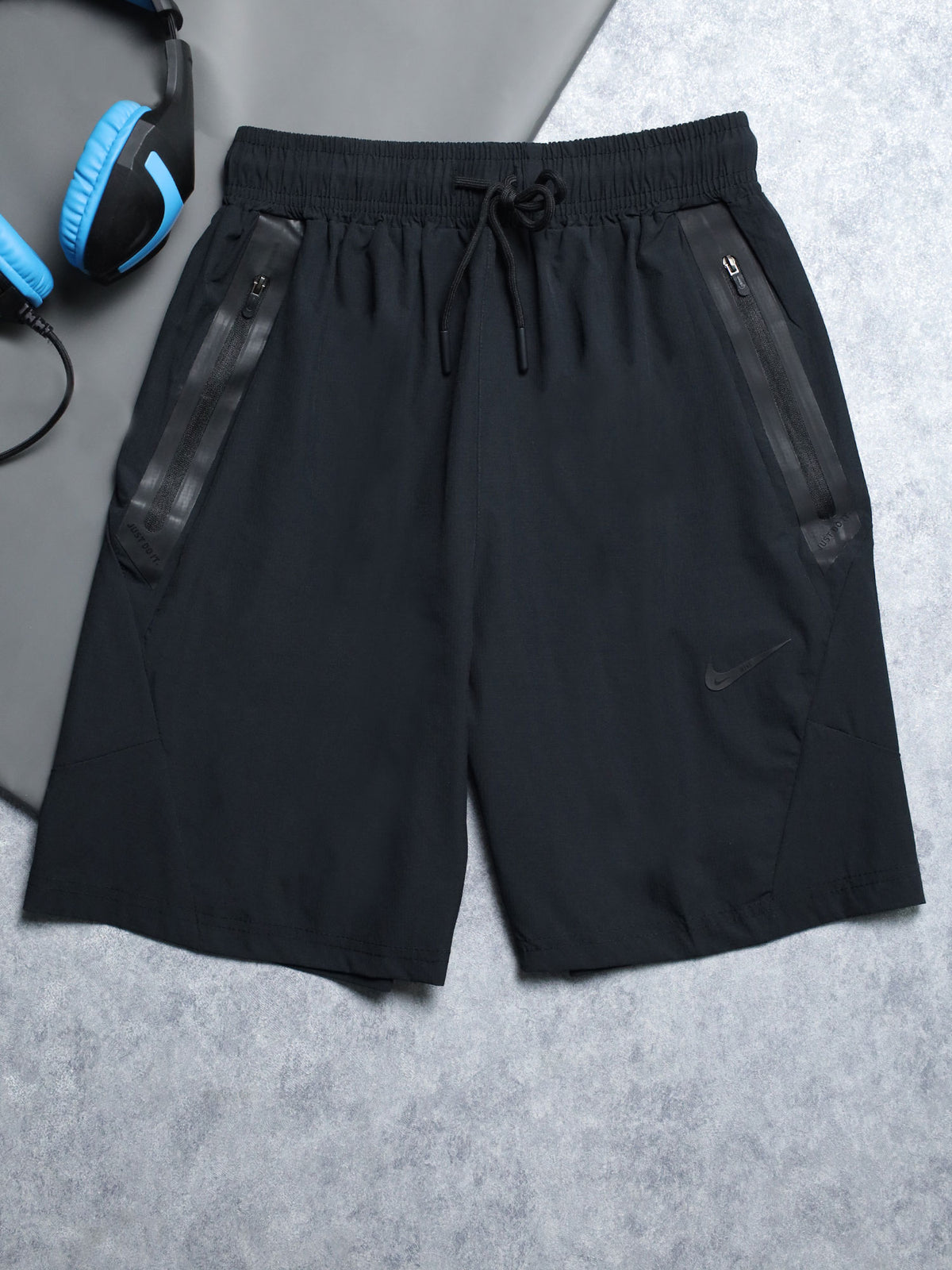 Nke Tech Pack Flex Running Shorts In Black