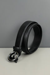 G Metal Alloy Automatic Buckle Branded Belt