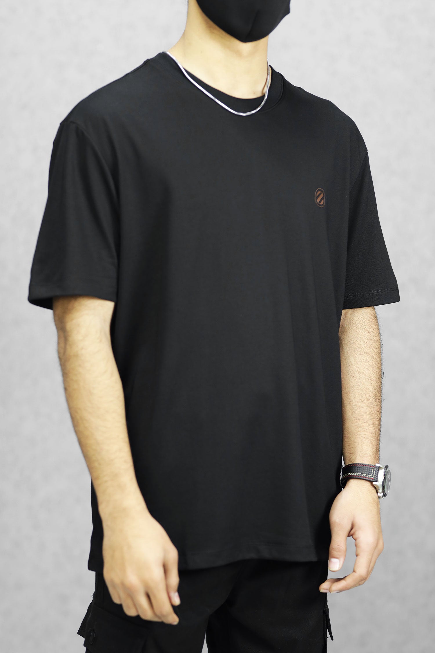 Detailed Comfort Imported Round Neck T-Shirt