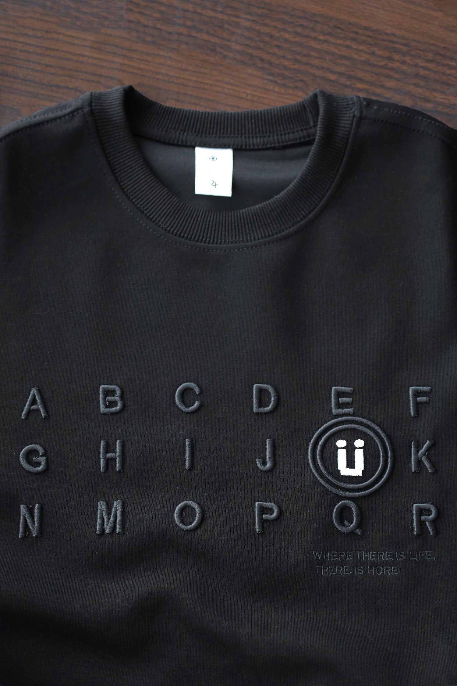 Alphabet Writing Full Sleeves Men's Sweatshirt