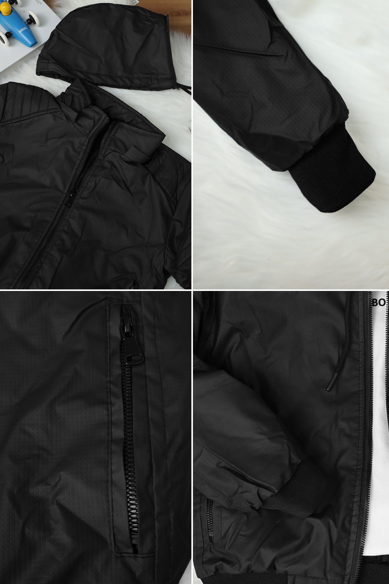 Buratti Hooded Slimfit Kids Puffer Jacket