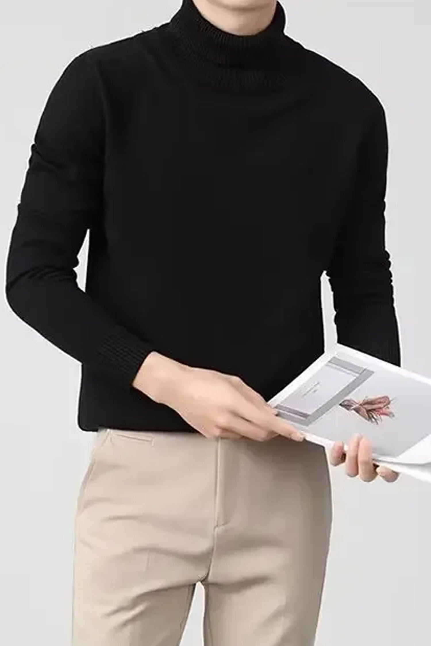 Thermal Winter Turtleneck Pullover High Neck