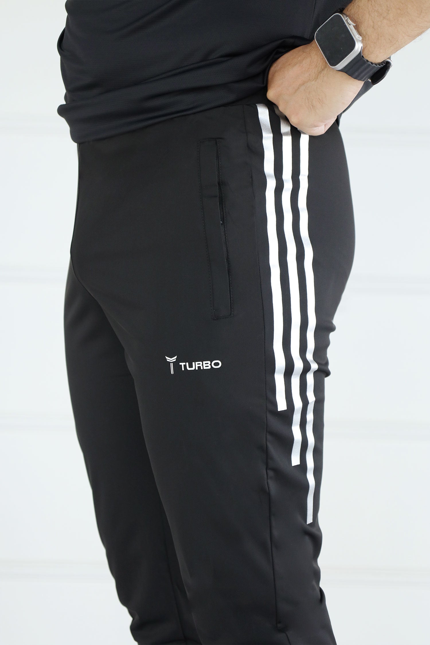 Turbo Alpha Grip Workout Running Men's Dryfit Trouser